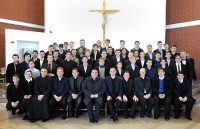 Sjemeništarci i poglavari MS na Šalati sa osječkim domaćinima