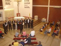 Koncert župske klape 'Sv. Ilija' nakon večernje mise, 11. 9. 2017.